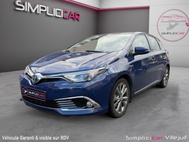 Toyota auris hybride 136 cv lounge toit panoramique, sièges chauffants, full entretien toyota, garantie 12 mois occasion...