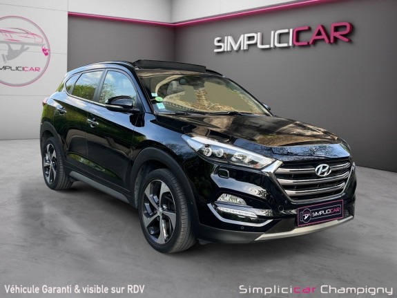 Hyundai tucson 1.7 crdi 141 2wd dct-7 executive - 1ere main - entretien a jour - carplay -  toit ouvrant - garantie 12mois...