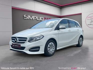 Mercedes classe b 160 d inspiration garantie 12 mois occasion simplicicar brest simplicicar simplicibike france