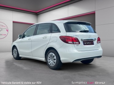 Mercedes classe b 160 d inspiration garantie 12 mois occasion simplicicar brest simplicicar simplicibike france