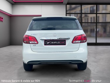 Mercedes classe b 160 d inspiration garantie 12 mois occasion simplicicar brest simplicicar simplicibike france