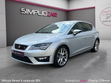 Seat leon 1.8 tfsi 180 start/stop fr dsg7-garantie 12 mois occasion paris 17ème (75)(porte maillot) simplicicar simplicibike...