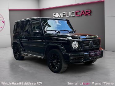 Mercedes classe g g 500 bva9 -entretien mercedes-garantie mercedes 2026 occasion paris 17ème (75)(porte maillot) simplicicar...