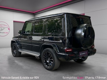 Mercedes classe g g 500 bva9 -entretien mercedes-garantie mercedes 2026 occasion paris 17ème (75)(porte maillot) simplicicar...