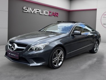 Mercedes classe e coupe 200 executive entretien à jour/faible kilométrage/toit ouvrant/sièges chauffant occasion paris...