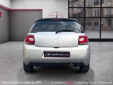 Citroen ds3 hdi 90 fap airdream so chic occasion simplicicar lagny  simplicicar simplicibike france
