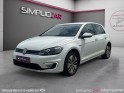 Volkswagen e-golf 136 ch electrique camera kit main libre carplay batterie garantie 2027 suivi volkswagen occasion...
