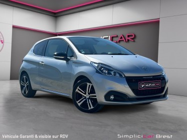 Peugeot 208 1.2 puretech 110ch ss bvm5 gt line garantie 12 mois occasion simplicicar brest simplicicar simplicibike france