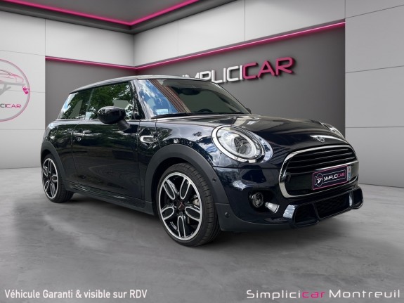 Mini hatch 3 portes f56 lci ii cooper 136 ch finition john cooper works body kit jcw 1 ière main occasion montreuil (porte...