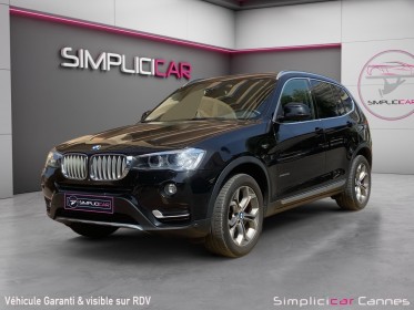 Bmw x3 f25 lci xdrive20d 190ch xline a occasion cannes (06) simplicicar simplicibike france