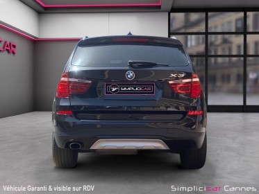 Bmw x3 f25 lci xdrive20d 190ch xline a occasion cannes (06) simplicicar simplicibike france