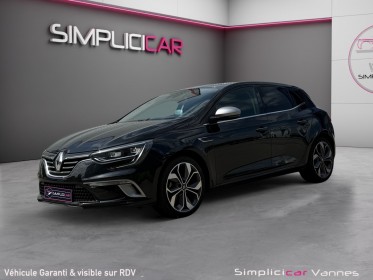 Renault megane iv berline tce 140 edc fap gt-line, bose, grand écran carplay, garantie 12 mois occasion scl 56 - simplicicar...