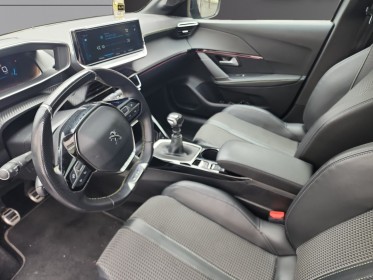 Peugeot 208 puretech 100 ss bvm6 gt, carplay, camera de recul, toit panoramique, garantie 12 mois. occasion simplicicar...