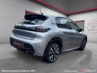 Peugeot 208 puretech 100 ss bvm6 gt, carplay, camera de recul, toit panoramique, garantie 12 mois. occasion simplicicar...