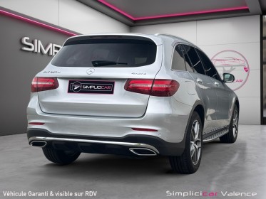 Mercedes glc 250 d4matic sportline -- garantie 12mois -- occasion simplicicar valence - ksv  simplicicar simplicibike france