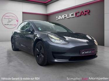 Tesla model 3 autonomie standard plus rwd, volant chauffant, sièges chauffants, toit panoramique, garantie 12 mois occasion...