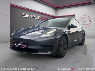 Tesla model 3 autonomie standard plus rwd, volant chauffant, sièges chauffants, toit panoramique, garantie 12 mois occasion...