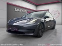 Tesla model 3 autonomie standard plus rwd, volant chauffant, sièges chauffants, toit panoramique, garantie 12 mois occasion...