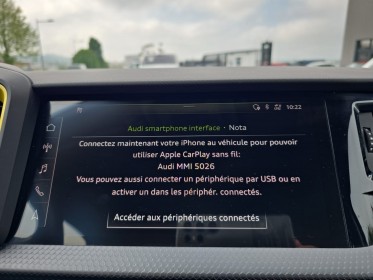 Audi a1 sportback 25 tfsi 95 ch bvm5 s line  apple car play  virtual cockpit garantie 12 mois occasion simplicicar vichy...