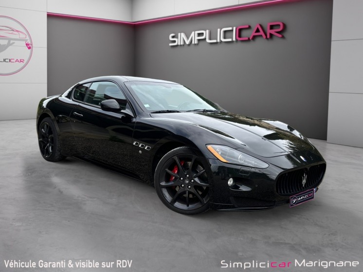 Maserati granturismo 4,7 v8 s 460 s boite f1 bvr 6 rapports / garantie 12 mois / faible kilometrage occasion simplicicar... Maserati granturismo 4,7 v8 s 460 s boite f1 bvr 6 rapports / garantie 12 mois / faible kilometrage occasion simplicicar...