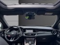 Alfa romeo stelvio my19 2.9 v6 510ch q4 at8 quadrifoglio/harman kardon/alarme/toit ouvrant/pack carbone/sieges avant...