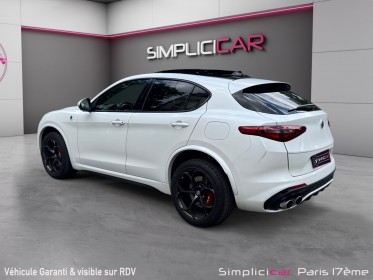 Alfa romeo stelvio my19 2.9 v6 510ch q4 at8 quadrifoglio/harman kardon/alarme/toit ouvrant/pack carbone/sieges avant...