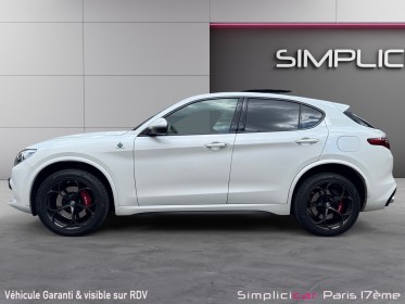 Alfa romeo stelvio my19 2.9 v6 510ch q4 at8 quadrifoglio/harman kardon/alarme/toit ouvrant/pack carbone/sieges avant...