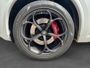 Alfa romeo stelvio my19 2.9 v6 510ch q4 at8 quadrifoglio/harman kardon/alarme/toit ouvrant/pack carbone/sieges avant...