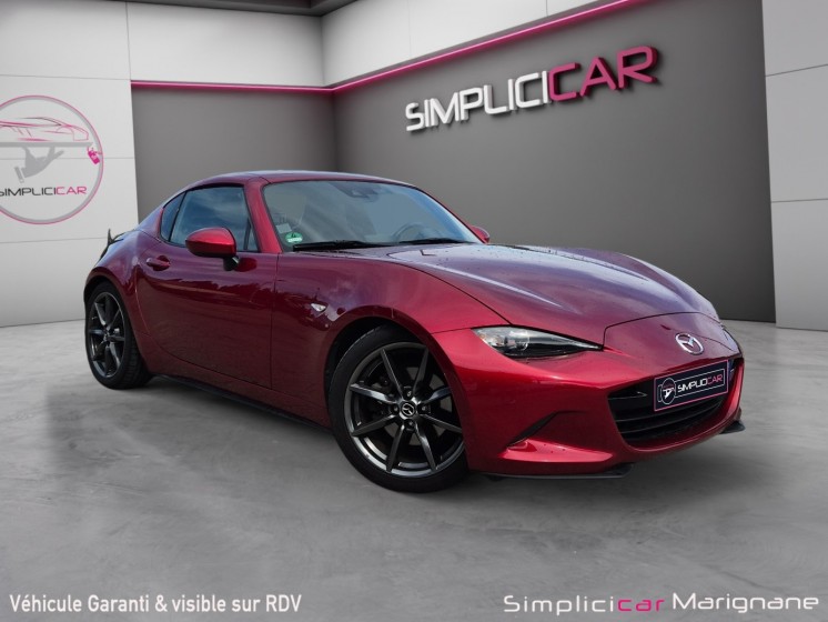 Mazda mx-5 nd rf 2.0 skyactiv-g 184ch/bose/carplay/silencieux hks/camera ar/suivi mazda/garantie 12mois occasion simplicicar... Mazda mx-5 nd rf 2.0 skyactiv-g 184ch/bose/carplay/silencieux hks/camera ar/suivi mazda/garantie 12mois occasion simplicicar...