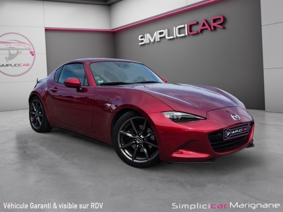 Mazda mx-5 nd rf 2.0 skyactiv-g 184ch/bose/carplay/silencieux hks/camera ar/suivi mazda/garantie 12mois occasion simplicicar...
