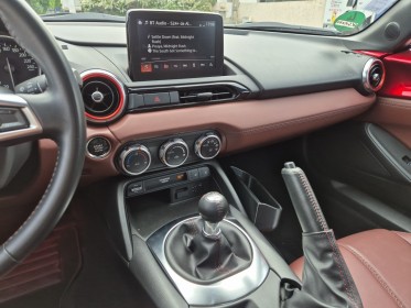 Mazda mx-5 nd rf 2.0 skyactiv-g 184ch/bose/carplay/silencieux hks/camera ar/suivi mazda/garantie 12mois occasion simplicicar...