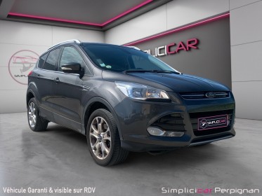 Ford kuga 2.0 tdci 180 ss 4x4 titanium powershift / attelage / garantie 12 mois occasion simplicicar perpignan  simplicicar...
