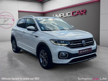 Volkswagen t-cross 1.0 tsi 115 start/stop bvm6 r-line occasion simplicicar lille  simplicicar simplicibike france