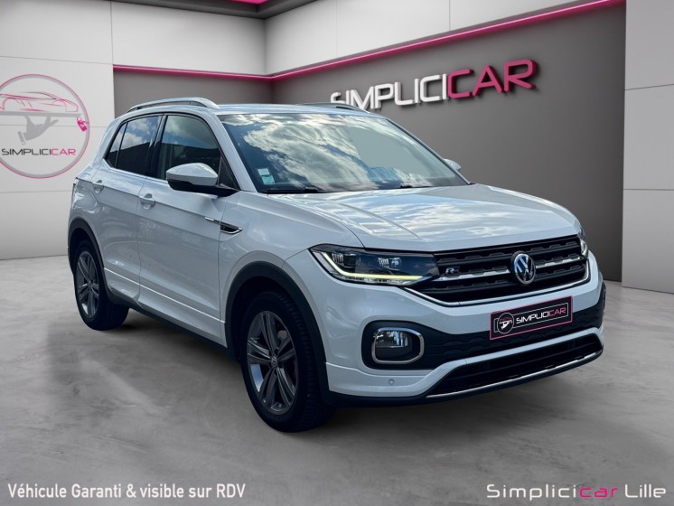 Volkswagen t-cross 1.0 tsi 115 start/stop bvm6 r-line occasion simplicicar lille  simplicicar simplicibike france