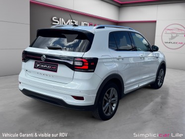 Volkswagen t-cross 1.0 tsi 115 start/stop bvm6 r-line occasion simplicicar lille  simplicicar simplicibike france