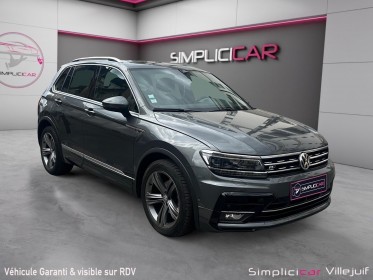 Volkswagen tiguan 2.0 tdi 150 dsg7 4motion black r-line toit ouvrant carplay caméra de recul garantie 12 mois occasion...