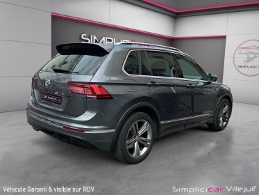 Volkswagen tiguan 2.0 tdi 150 dsg7 4motion black r-line toit ouvrant carplay caméra de recul garantie 12 mois occasion...