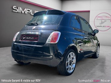 Fiat 500 1.2 8v 69 ch ss sport occasion  simplicicar vaucresson nice - pfvauto simplicicar simplicibike france