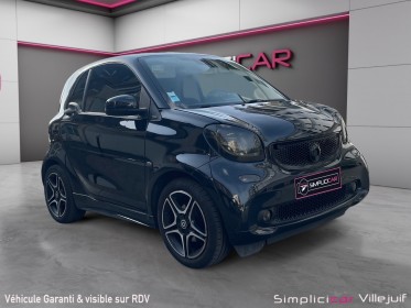 Smart fortwo coupe 0.9 90 ch ss ba6 prime, caméra de recul, siège chauffants, toit panoramique, garantie 12 mois occasion...