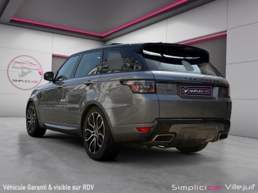 Land rover  range rover sport p400e 16v 404 hybrid 300 cv toit ouvrant carplay sièges chauffants garantie 12 mois occasion...