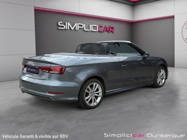 Audi a3 cabriolet 1.4 tfsi cod ultra 150 ambition luxe / entretien complet / siege chauffant occasion simplicicar dunkerque...