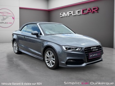 Audi a3 cabriolet 1.4 tfsi cod ultra 150 ambition luxe / entretien complet / siege chauffant occasion simplicicar dunkerque...