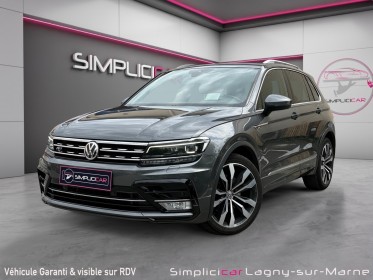 Volkswagen tiguan 2.0 tdi 190 dsg7 4motion carat occasion simplicicar lagny  simplicicar simplicibike france