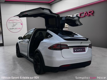 Tesla model x performance dual motor awd grande autonomie  batterie neuve. occasion  simplicicar vaucresson nice - pfvauto...