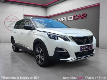 Peugeot 5008 1.6 bluehdi 120ch ss eat6 gt line 7places occasion paris 17ème (75)(porte maillot) simplicicar simplicibike...