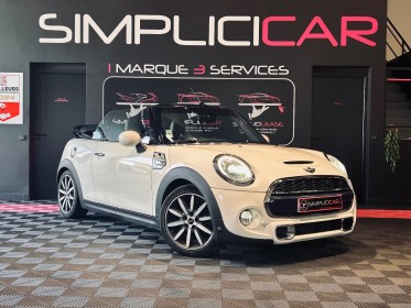 Mini cabriolet f57 cooper s 192 ch finition john cooper works garantie 12 mois occasion  simplicicar aix les bains...