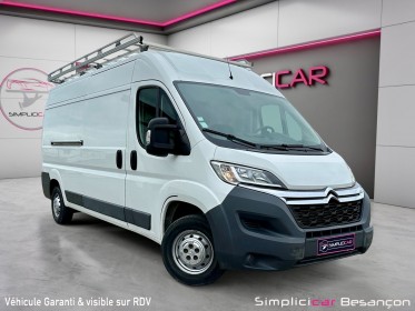 Citroen jumper fourgon l3h2 hdi 130 / tva / galerie / attelage occasion simplicicar besanÇon simplicicar simplicibike france