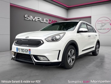 Kia niro 1.6 gdi hybride 141 ch dct6 active attelage clim bi-zone garantie 12 mois occasion montpellier (34) simplicicar...
