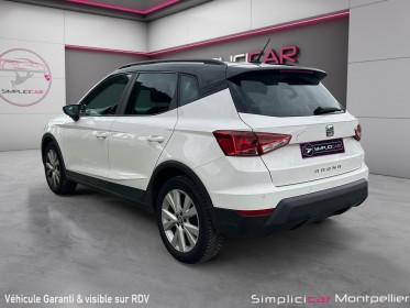 Seat arona 1.0 ecotsi 95 ch start/stop bvm5 style radar de recul carplay garantie 12 mois occasion montpellier (34)...