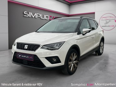 Seat arona 1.0 ecotsi 95 ch start/stop bvm5 style radar de recul carplay garantie 12 mois occasion montpellier (34)...